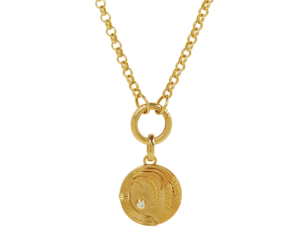 Medium Infinite Gratitude Medallion with Push Gate ONLY - TWISTonline 