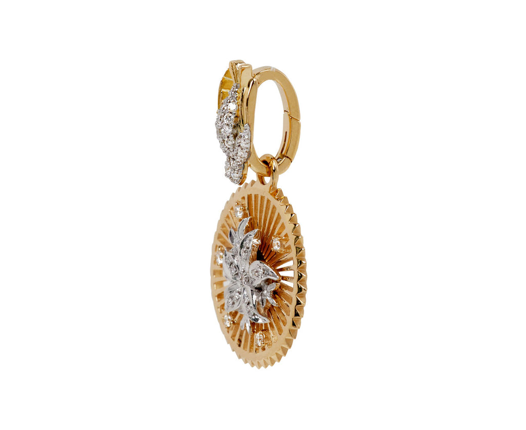 Blossoms Medallion with Pave Sparrow Annex Link ONLY