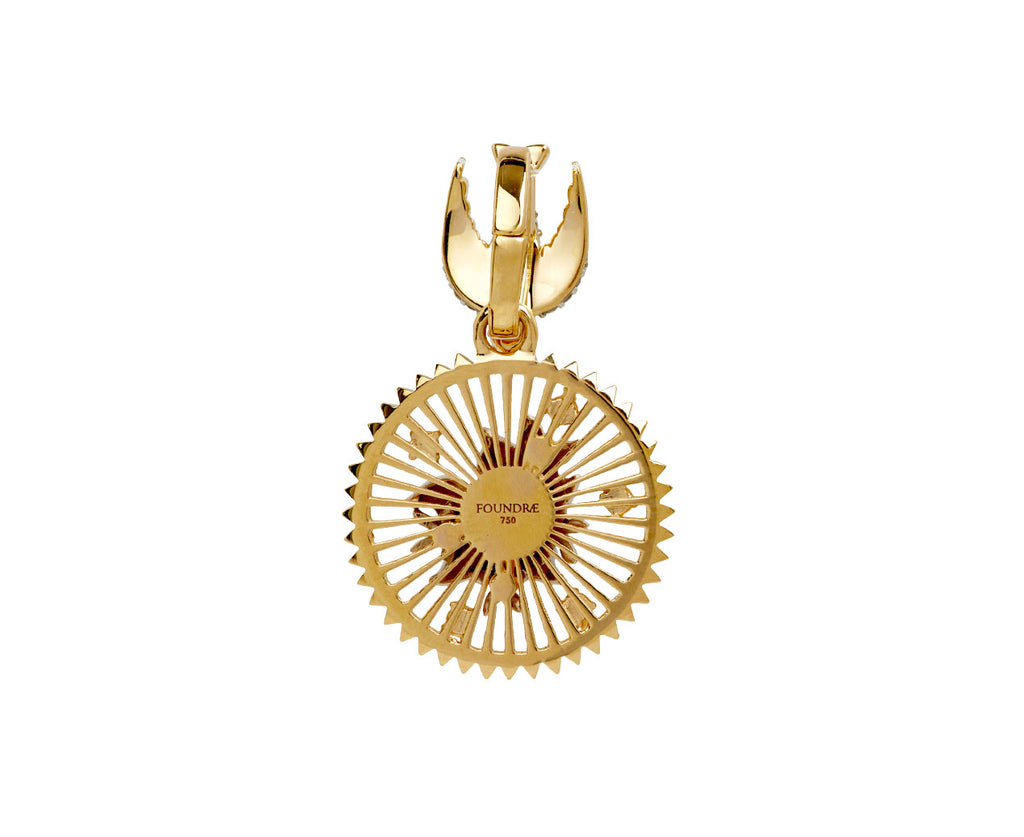 Blossoms Medallion with Pave Sparrow Annex Link ONLY