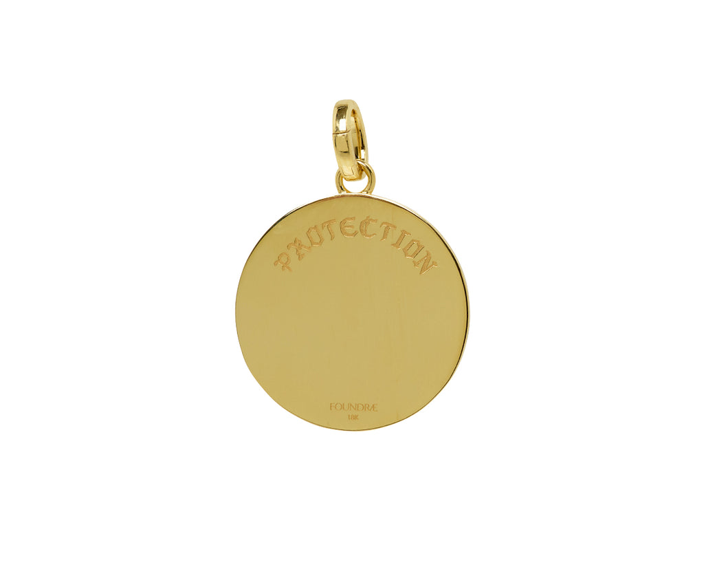 Large Triskele Protection Claw Medallion with Push Gate ONLY
