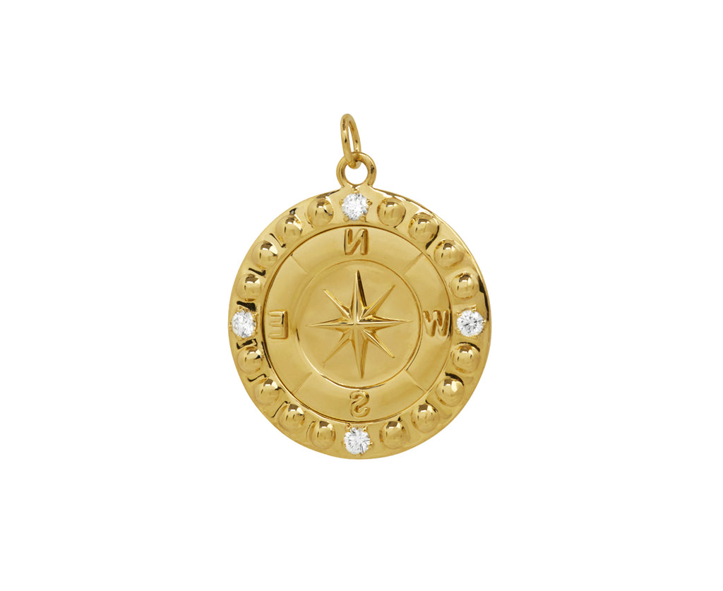 Large Internal Compass Medallion Pendant ONLY