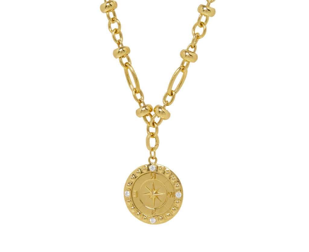 Large Internal Compass Medallion Pendant ONLY