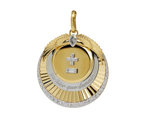 Oversized Vivacity Medallion with Push Gate ONLY