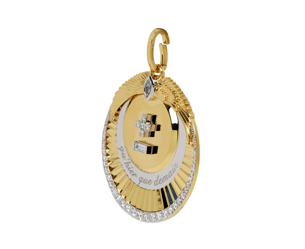 Oversized Vivacity Medallion with Push Gate ONLY