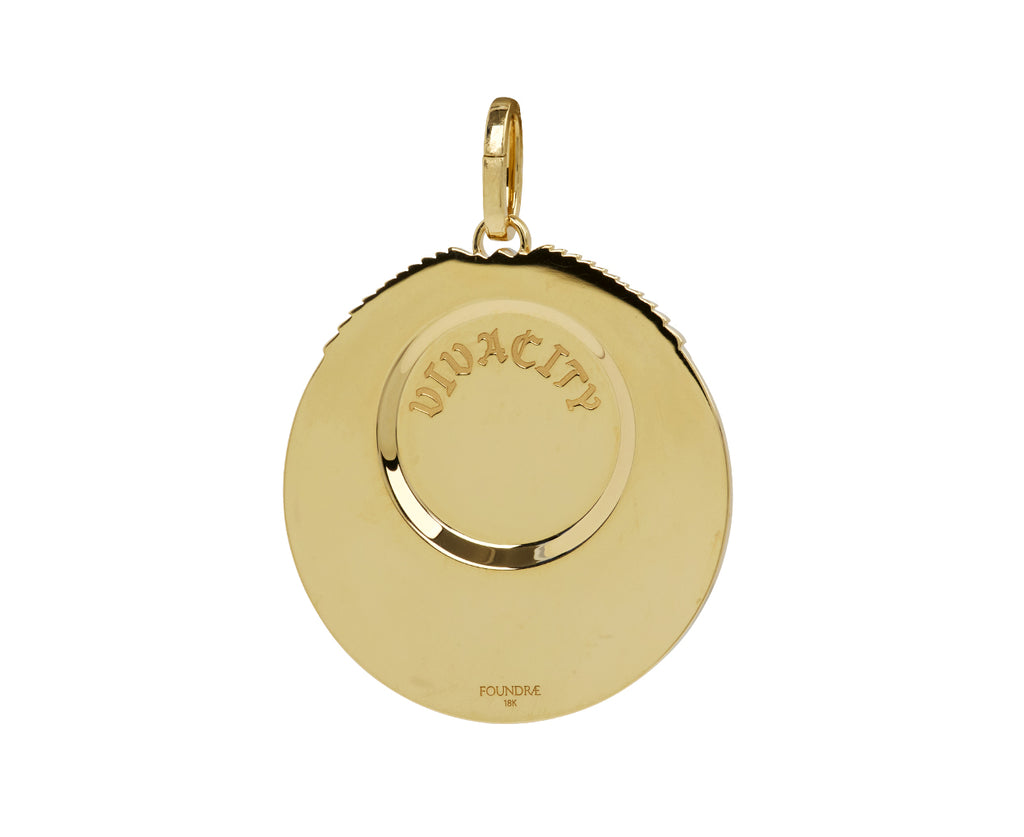 Oversized Vivacity Medallion with Push Gate ONLY