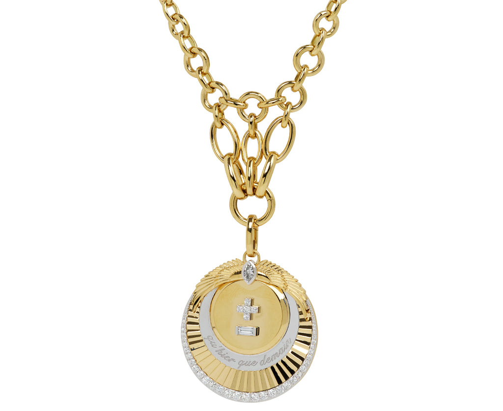 Oversized Vivacity Medallion with Push Gate ONLY