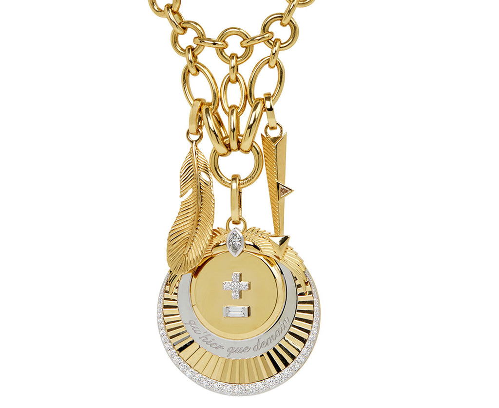 Oversized Vivacity Medallion with Push Gate ONLY