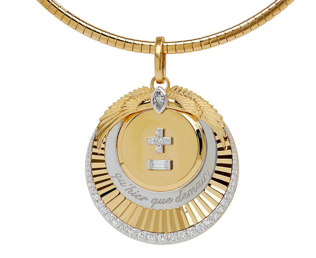 Oversized Vivacity Medallion with Push Gate ONLY