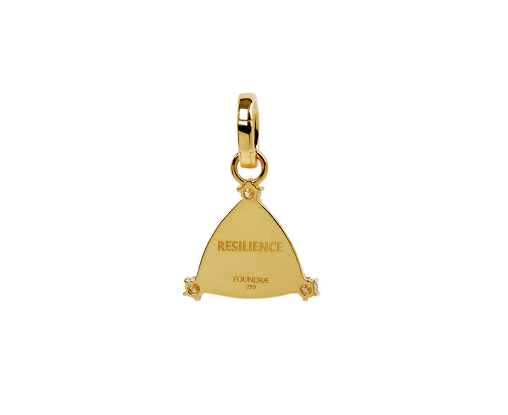 Diamond Blossom Miniature Pendant with Push Gate ONLY