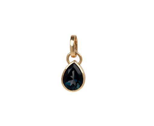Small London Blue Topaz Forever & Always a Pair Charm ONLY