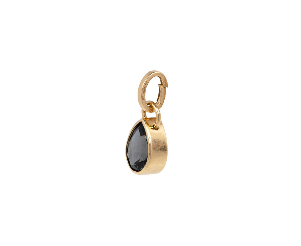 Small London Blue Topaz Forever & Always a Pair Charm ONLY