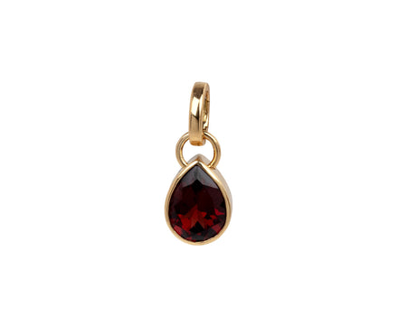 Small Garnet Forever & Always a Pair Charm ONLY - TWISTonline 