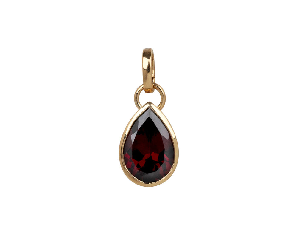 Large Garnet Forever & Always a Pair Charm ONLY