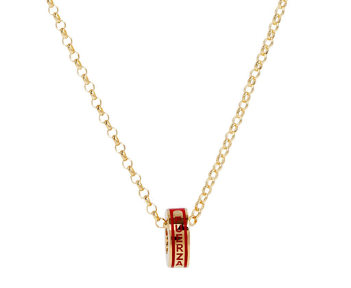 Foundrae Strength Heart Beat Necklace