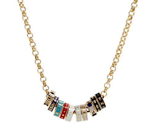 Foundrae Ten Tenet Heart Beats Necklace
