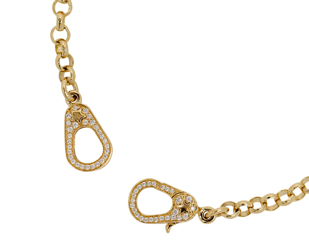 Diamond belcher chain on sale