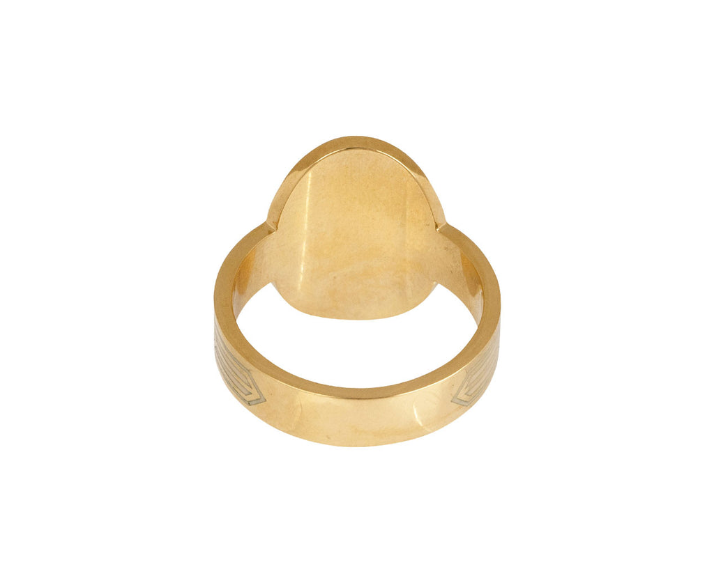 Foundrae Blush Enamel Passion Cigar Band Back
