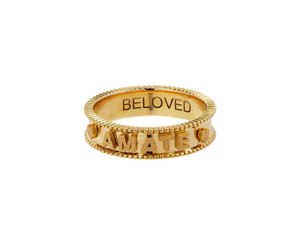 Foundrae Amate Coin Edge Ring