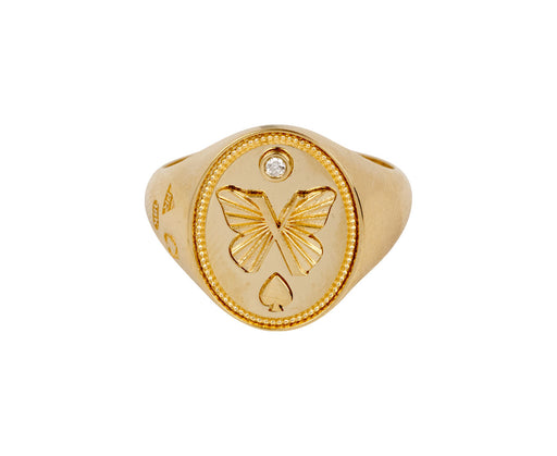 Small Reverie Signet Ring
