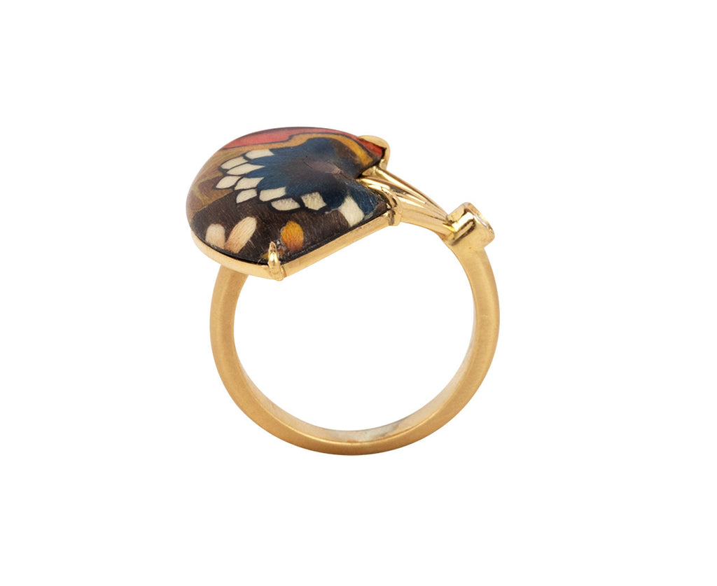 Fendi flower sale ring
