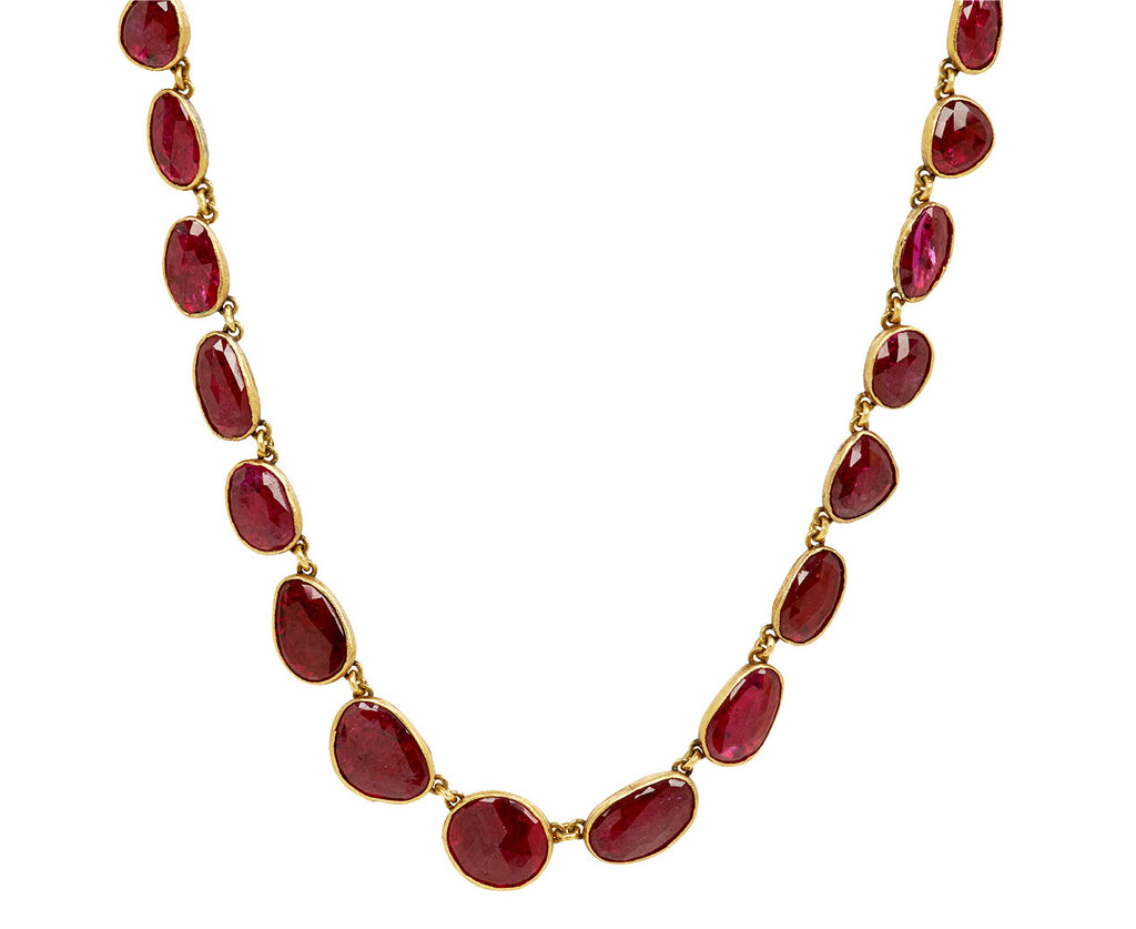 Ruby Slice Riviére Necklace