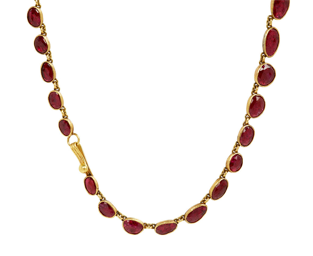 Ruby Slice Riviére Necklace