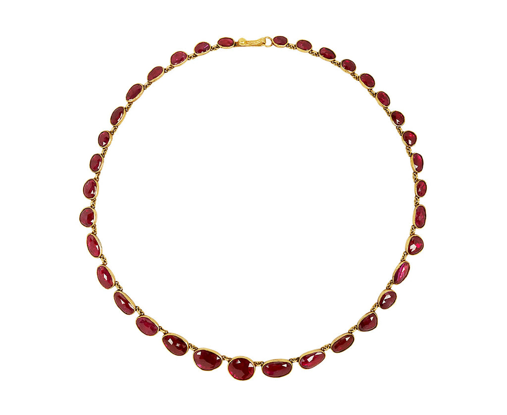 Ruby Slice Riviére Necklace