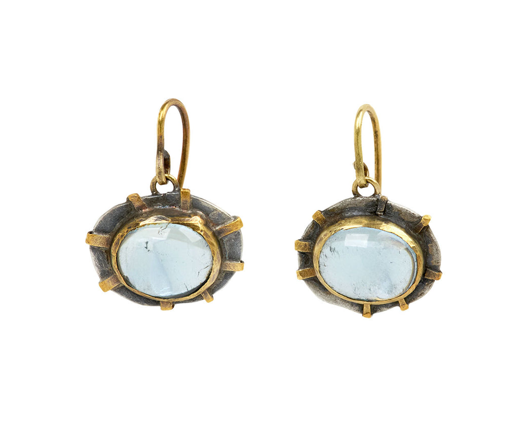 Brazilian Aquamarine Drop Earrings