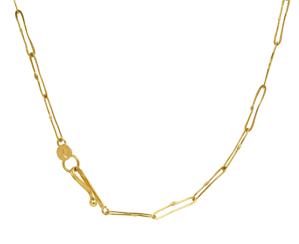 Cabochon Aquamarine Echo Necklace