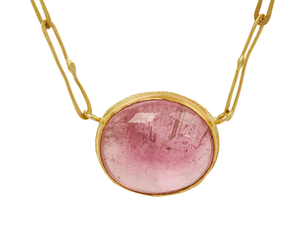 Lovely Pink Tourmaline Echo Necklace