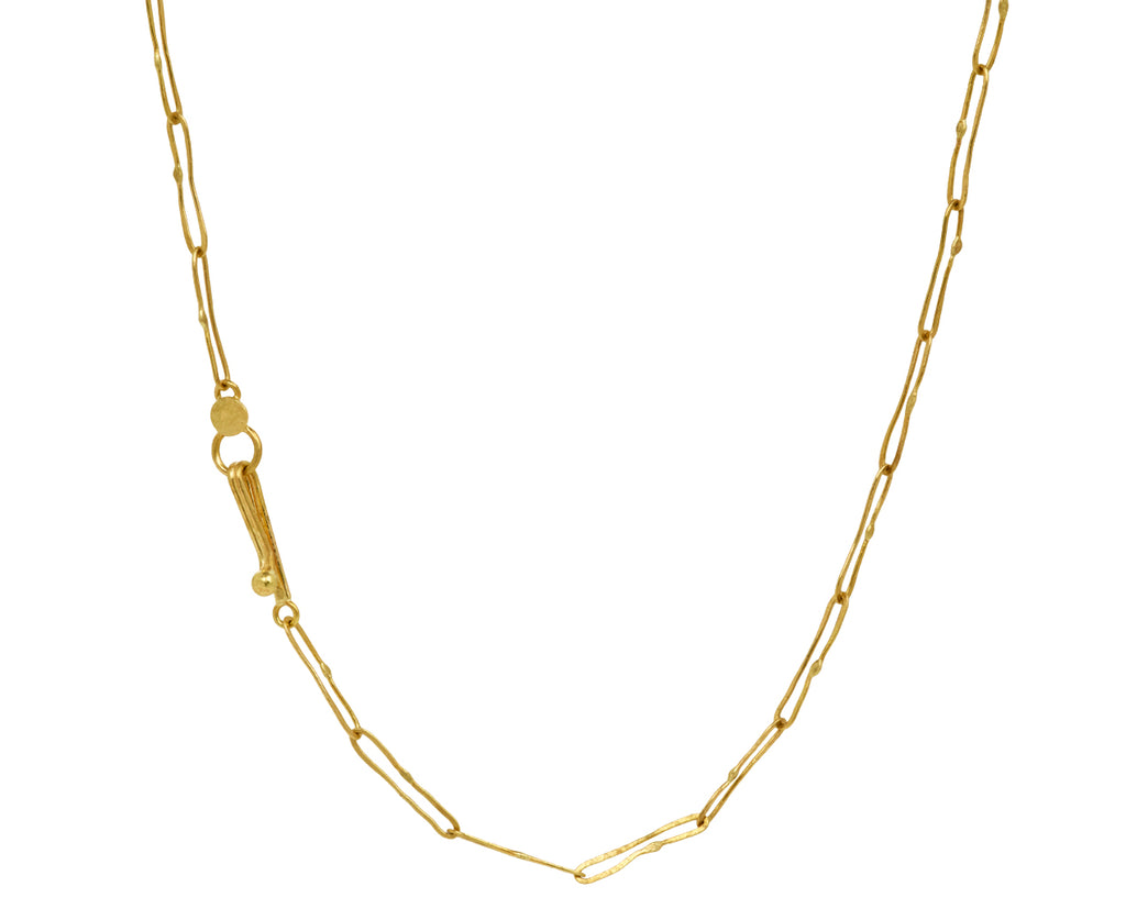 Judy Geib Colombian Emerald Echo Necklace - closure