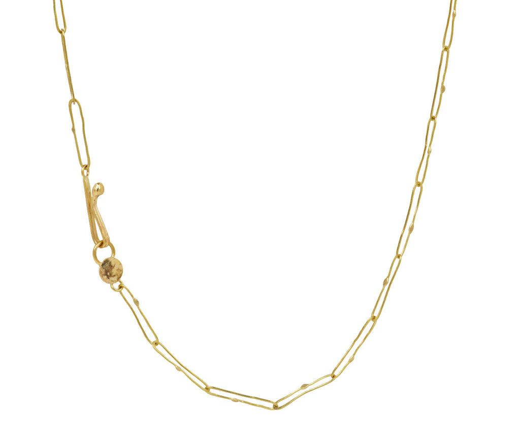 Smooth Oval Emerald Echo Necklace