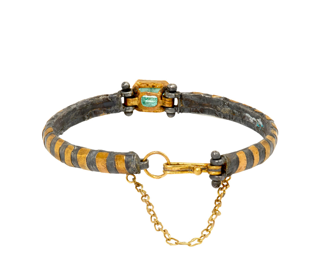 Bright Pretty Colombian Emerald Bracelet