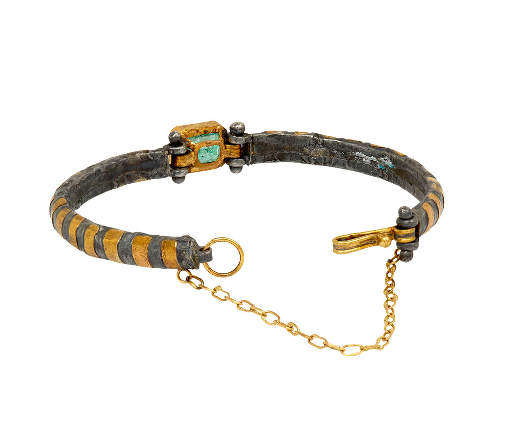 Bright Pretty Colombian Emerald Bracelet