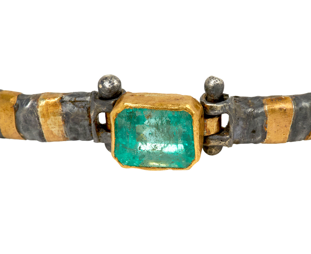 Bright Pretty Colombian Emerald Bracelet