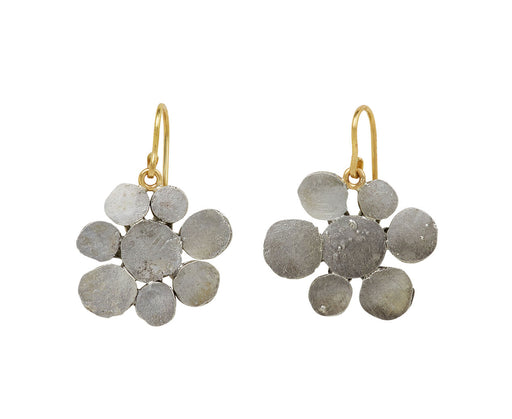 Silver Squash Drop Earrings