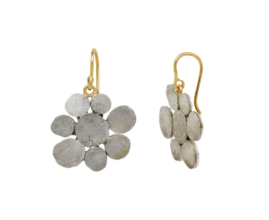 Silver Squash Drop Earrings