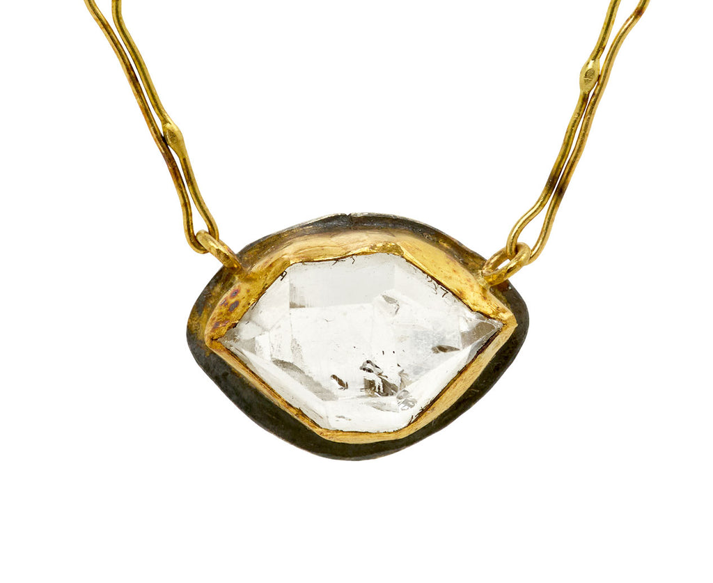 Herkimer Diamond Echo Necklace