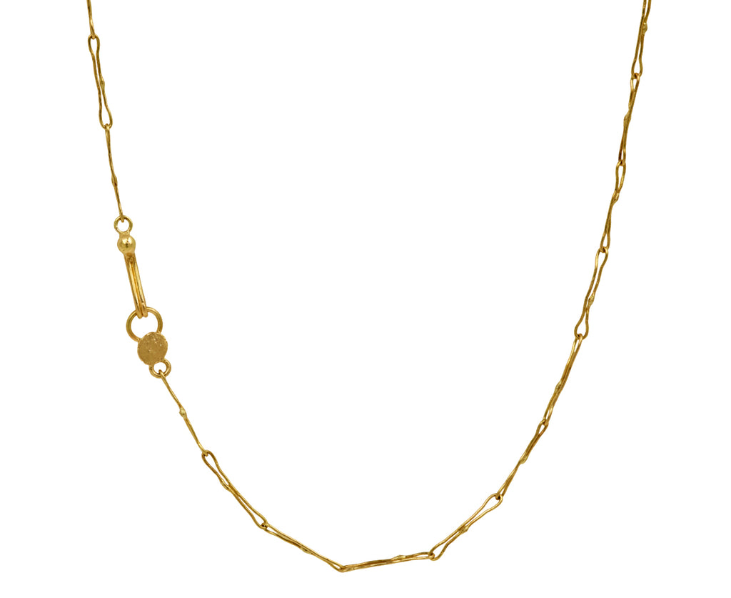 Judy Geib Herkimer Diamond Echo Necklace - closure
