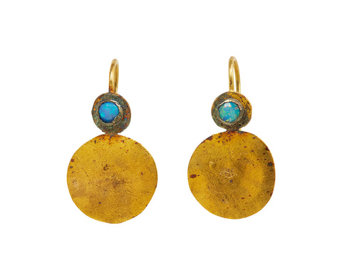 Opal and Squash Earrings - TWISTonline 