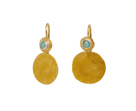 Opal Simple Earrings