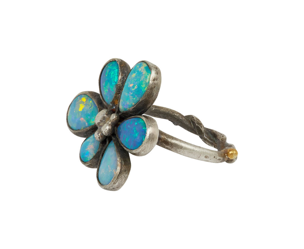 Opal Wildflower Ring - TWISTonline 