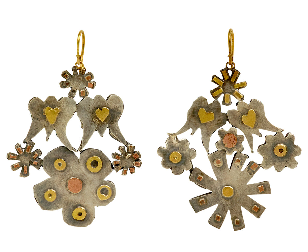 Judy Geib Simpler Smorsgasbord Folkloric Earrings