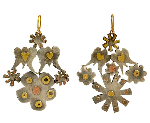 Judy Geib Simpler Smorsgasbord Folkloric Earrings
