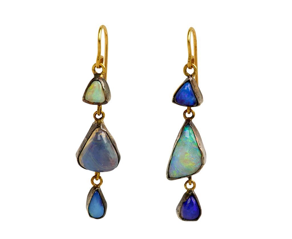 Judy Geib Studio Sweep Opal Drop Earrings