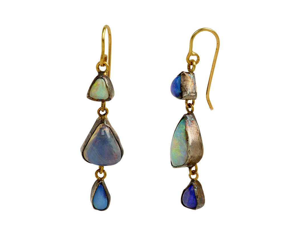 Judy Geib Studio Sweep Opal Drop Earrings - side