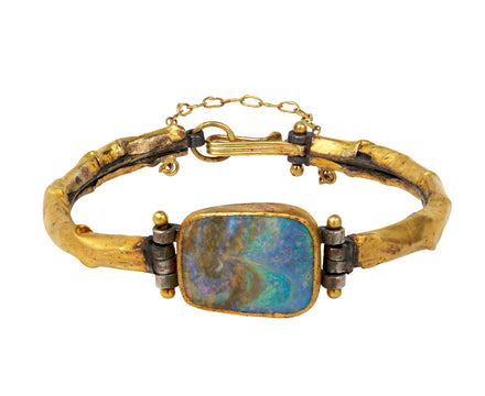 Rectangular Opal Bracelet