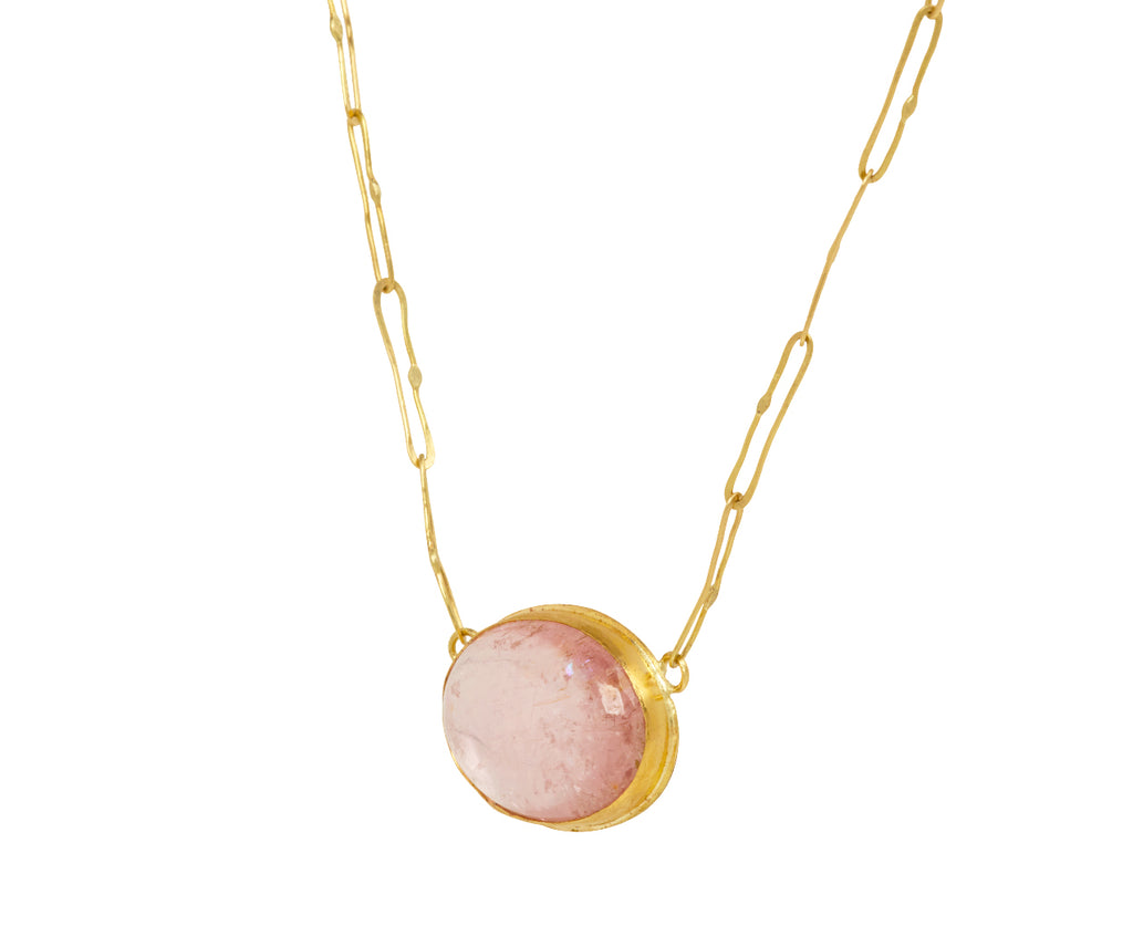 Light Pink Tourmaline Echo Necklace