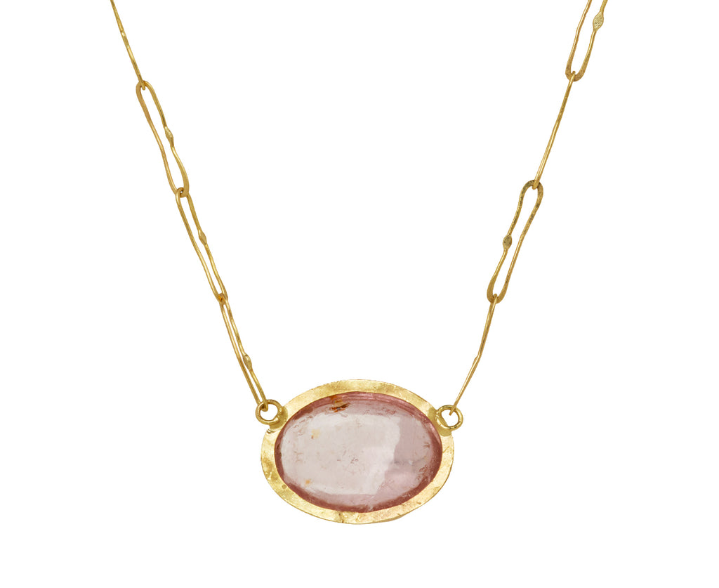 Light Pink Tourmaline Echo Necklace