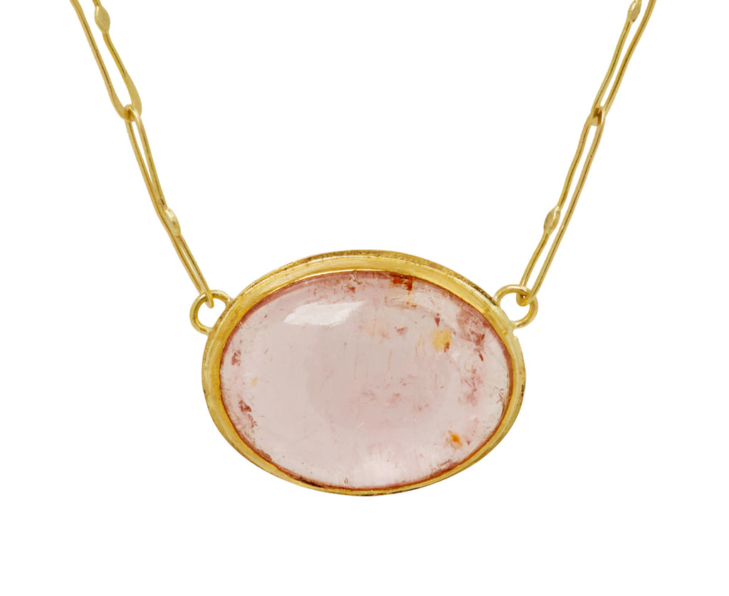 Light Pink Tourmaline Echo Necklace